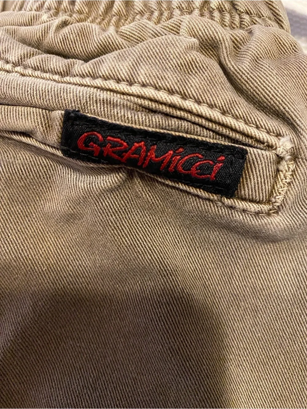 Vintage 90s Gramicci Canvas Climbing Pants L USA Made